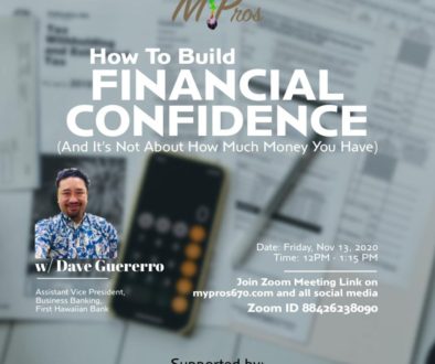 How To Build Financial Confidence w/ Dave Guerrero.